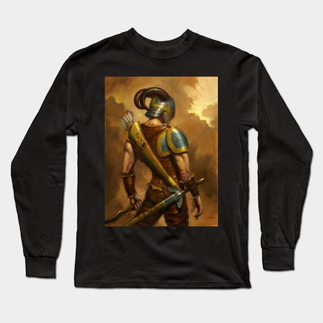 The Mercenary Long Sleeve T-Shirt by AlanLathwell